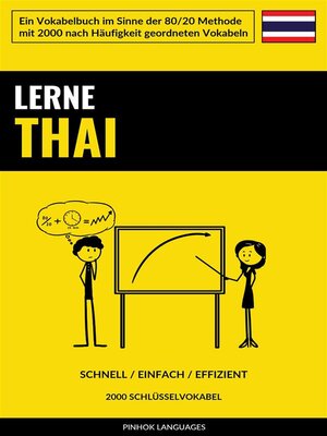 cover image of Lerne Thai--Schnell / Einfach / Effizient